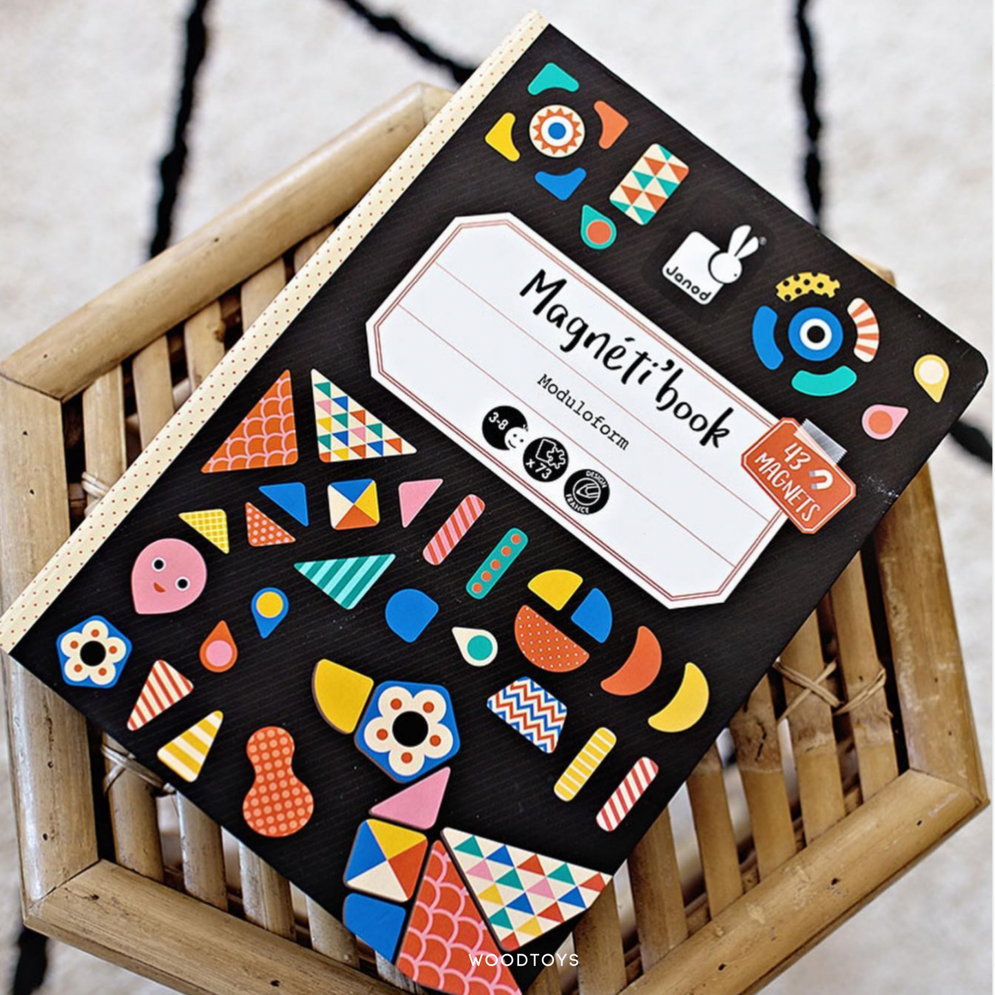 Libro magnético módulo forma.