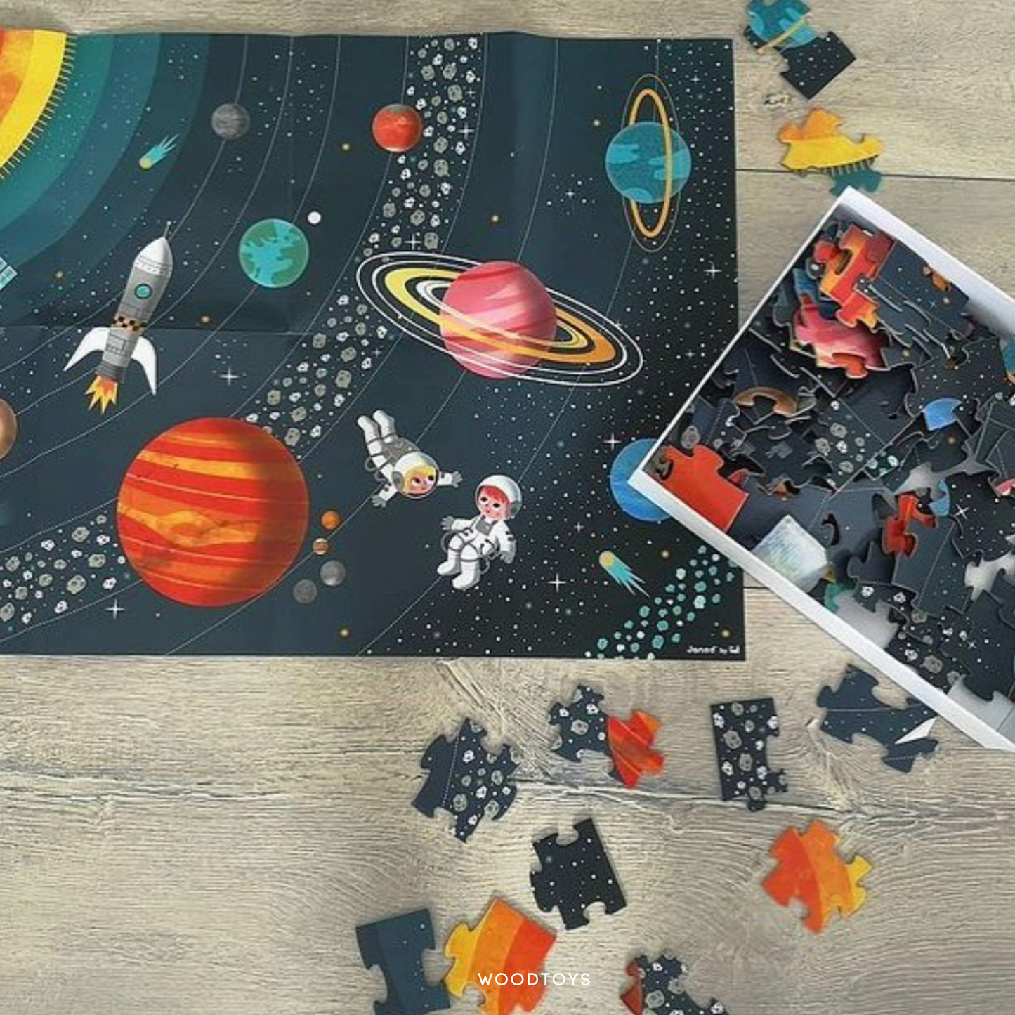 Puzzle educativo - Sistema Solar 100PZ