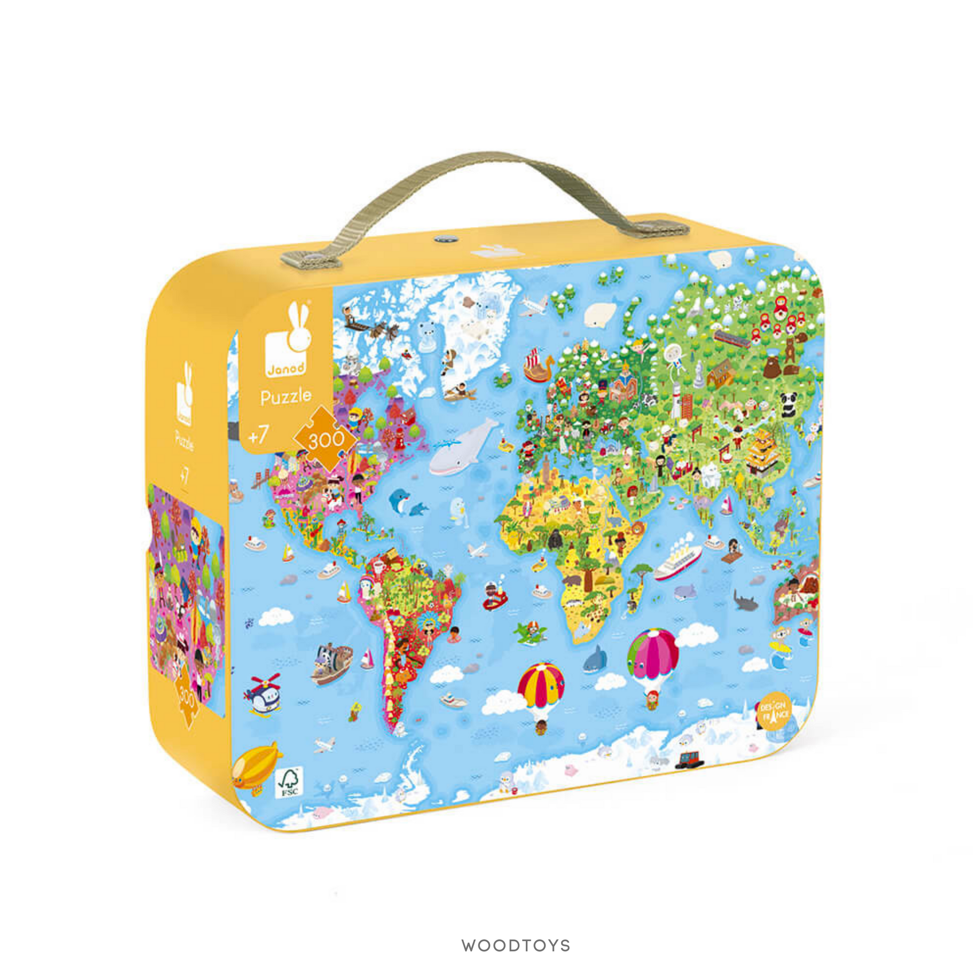 Puzzle Gigante "ATLAS MUNDIAL" 300 PZAS.