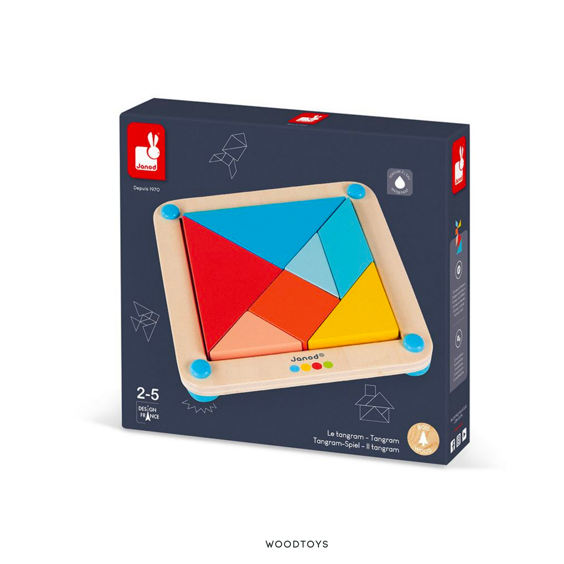 Tangram de – Woodtoys - Main Image