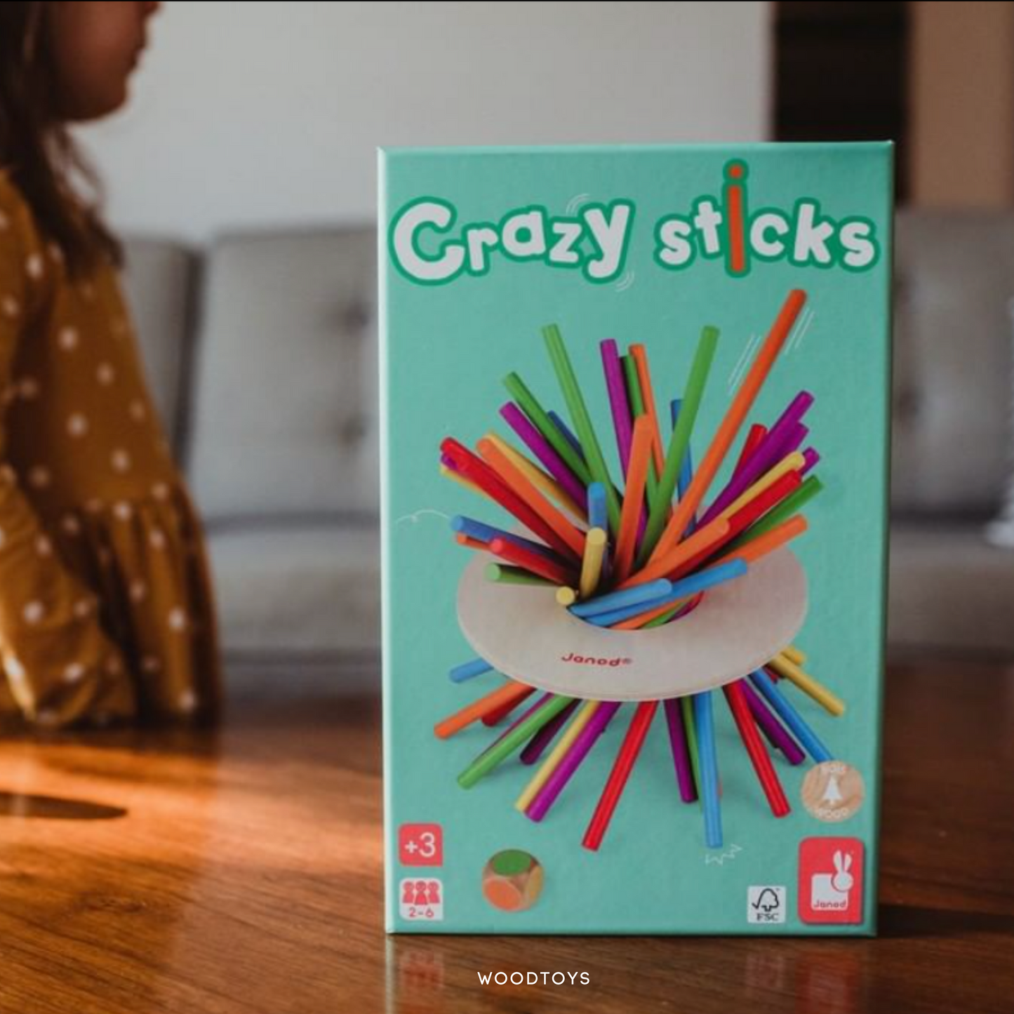 Juego de habilidad CRAZY STICKS.